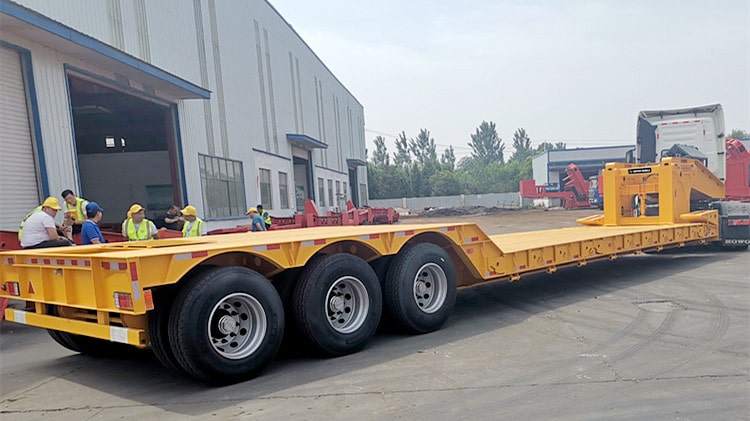 100ton Removable Gooseneck Trailer for Sale in Nigeria