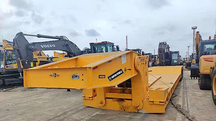 100ton Removable Gooseneck Trailer for Sale in Nigeria