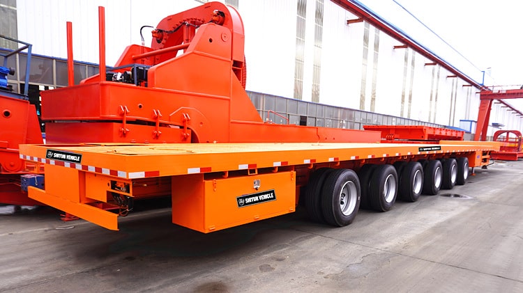 Shiyun 6 Axle Extendable Trailer for Sale